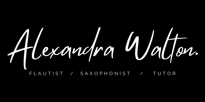 Alexandra Walton Flute and Saxophone Tuition - Footer